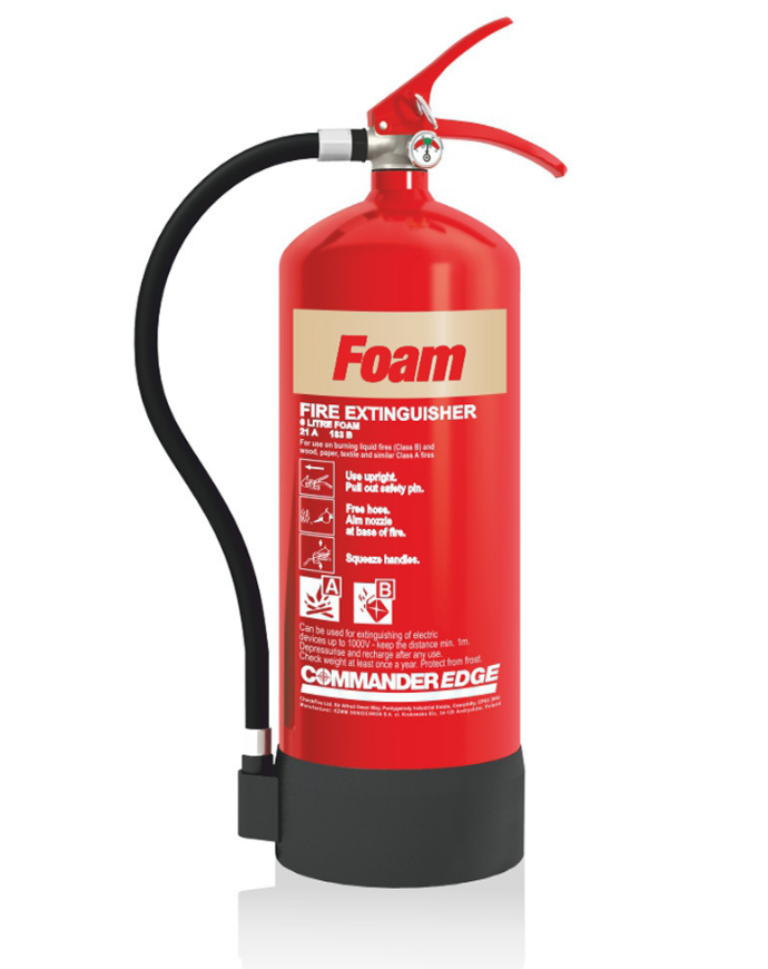 6 litre foam fire extinguisher