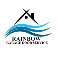 Rainbow Garage Door