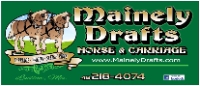 Brands,  Businesses, Places & Professionals Mainely Drafts Horse And Carriage in Ludlow MA