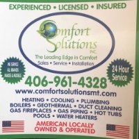 Brands,  Businesses, Places & Professionals Comfort Solutions, Inc. in Victor MT