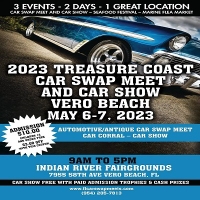 2023 Treasure Coast Car Swap Meet and Car Show – Vero Beach