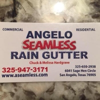 Brands,  Businesses, Places & Professionals Angelo Seamless Rain Gutter in San Angelo TX