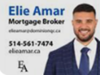 Brands,  Businesses, Places & Professionals Elie Amar - Courtier Hypothécaire / Mortgage Broker in 4030 Boulevard Cote VertuOuest #100,  Montreal Quebec  H4R 1V4 QC