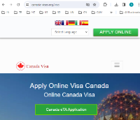 FOR ALBANIAN CITIZENS - CANADA Government of Canada Electronic Travel Authority - Canada ETA - Online Canada Visa - Aplikimi i Qeverisë së Kanadasë për Vizë, Qendra Online e Aplikimit për Viza Kanada