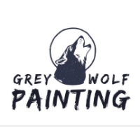 Grey Wolf Painting