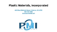 Plastic Materials, Incorporated