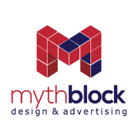 Myth Block Design Company Logo by Gokhan Domanicdag in Milton Keynes England