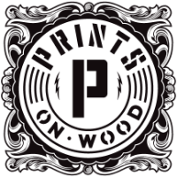 Prints On Wood Company Logo by Prints On Wood in Riverside CA