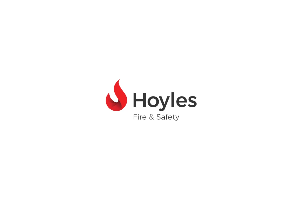 Hoyles Fire & Safety Ltd Company Logo by Guy Kefford in Elland England