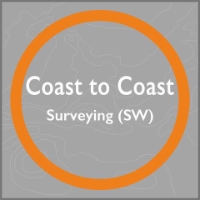 Coast To Coast Surveying Company Logo by Jesper Heaver in Newquay 