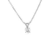 Deutsch Signature 4 Prong Diamond Pendant