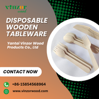 Disposable Wooden Tableware - Yantai Vinzor Wood Products Co., Ltd