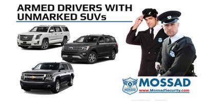 ARMED DRIVERS WITH UNMARKED SUVS