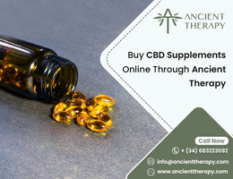 Buy CBD Supplements Online Through Ancient Therapy