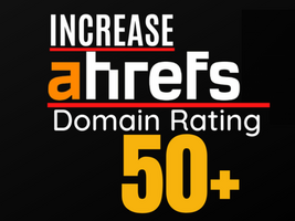 aHrefs DR (Domain Rating) 50+