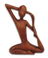 Yoga figurine