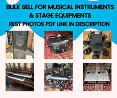 Bulk sale for Musical Instruments