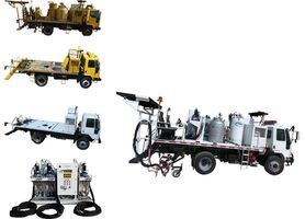 Pavement marking equipment / Palletized Paint Truck Conversion