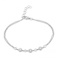 Round Diamond Bracelet