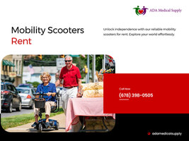 ADA Medical Supply Offers Reliable Mobility Scooters for Rent!