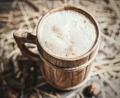 WOODEN TANKARD