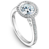 Noam Carver Semi Mount Engagement Ring