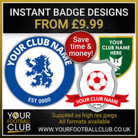 Instant Football Badge Creator Designs