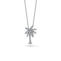 Roberto Coin Tiny Treasure Palm Tree Necklace