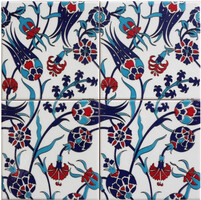 Ceramic Wall Tiles: Ottoman Garden