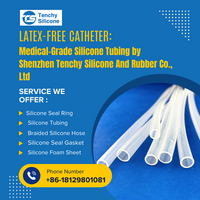 Latex-Free Catheter: Medical-Grade Silicone Tubing by Shenzhen Tenchy Silicone And Rubber Co., Ltd