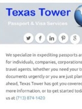 Texas Tower Passport & Visa Services