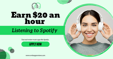 Earn Listening To Spotify