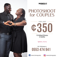 Mawuli Photography's Couple Photoshoot Promo in Accra, Ghana