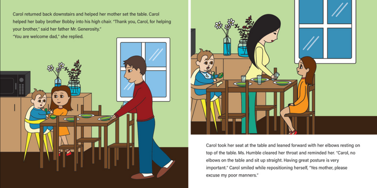 COLOR CHILDREN’S BOOK PRINTING: SPOTLIGHT ON MY PARENTS TAUGHT ME GOOD MANNERS