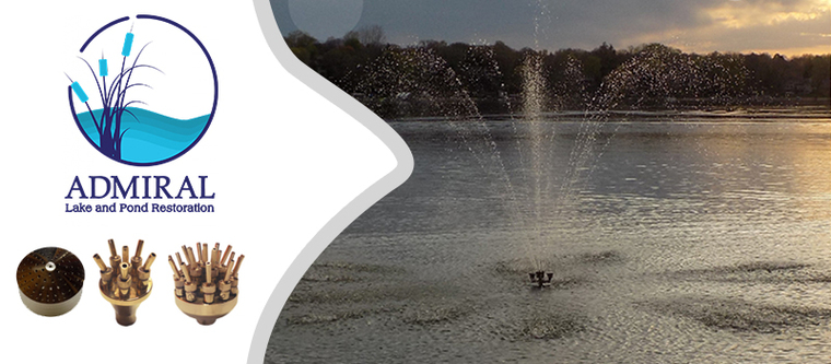 Know All About Admiral Lake and Pond Fountain