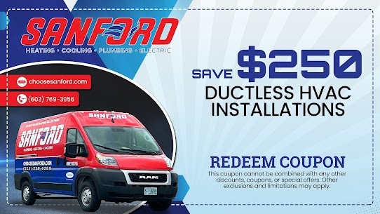 SAVE $250 ON DUCTLESS HVAC INSTALLATIONS