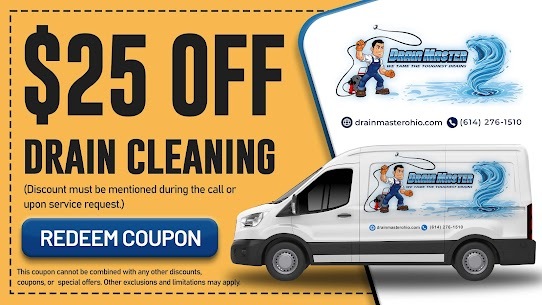 $25 OFF DRAIN CLEANING