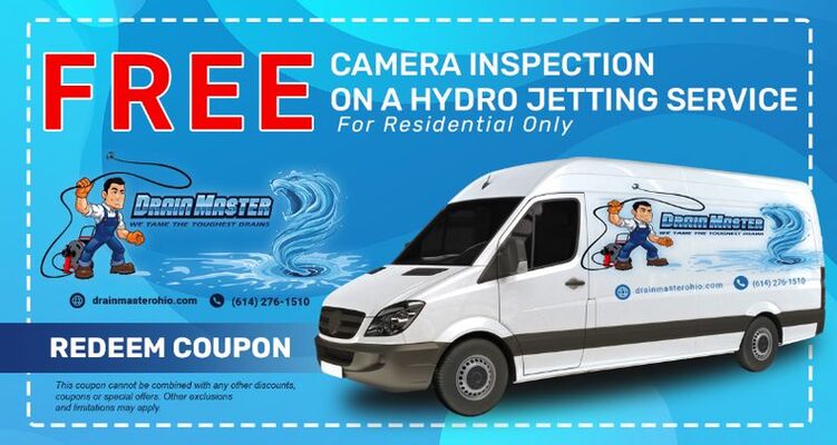 FREE CAMERA INSPECTION ON A HYDRO JETTING SERVICE
