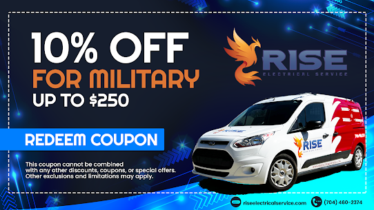 10% OFF FOR MILITARY UP TO $250