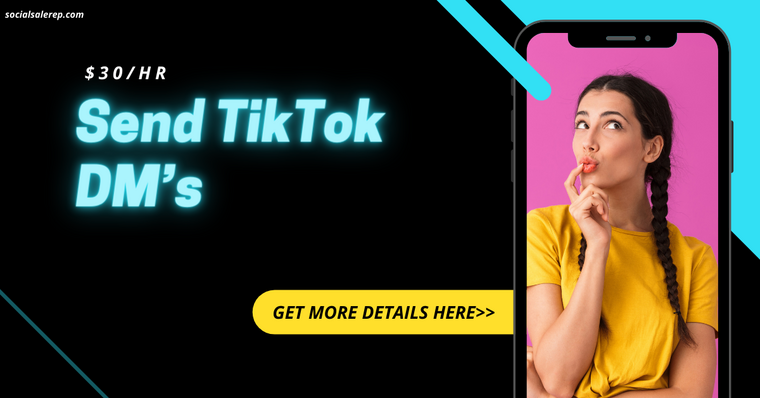 Send TikTok DM’s