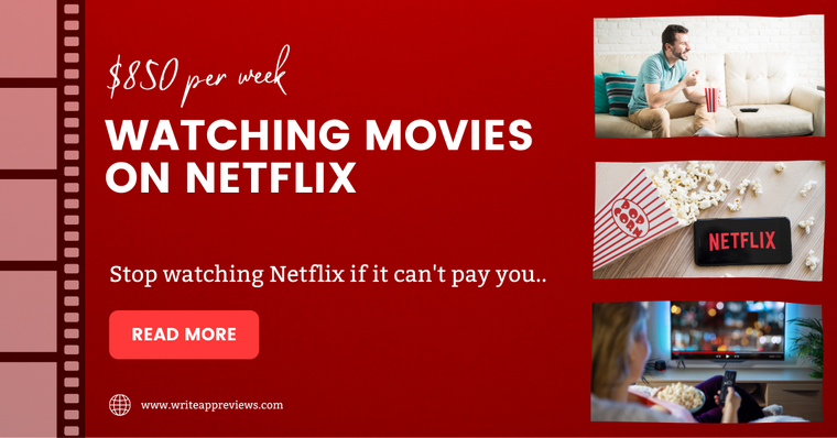 Earn Money on Watching Netflix