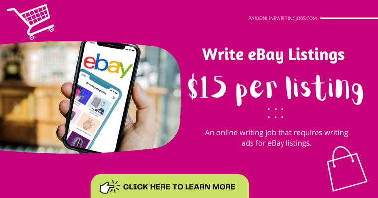 Write eBay Listings