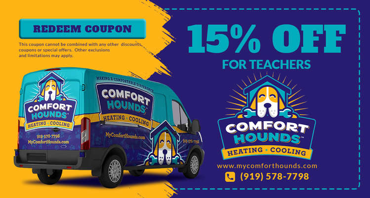 15% OFF FOR TEACHERS