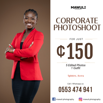 Mawuli Photography's Corporate Photoshoot Promo in Accra, Ghana