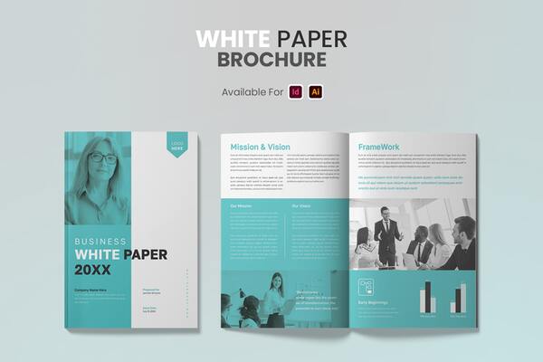 Business White Paper Brochure