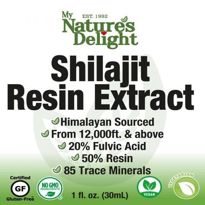 Shilajit Resin Extract – 1 oz